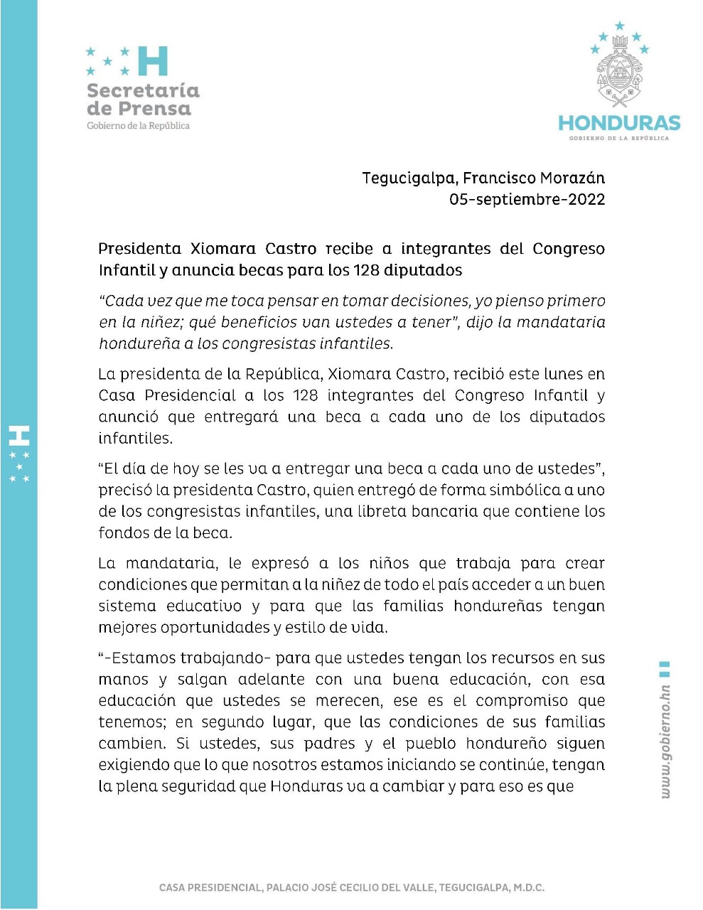 Héctor Zelaya y José Manuel Zelaya se reúnen con el subsecretario de Defensa de EEUU para fortalecer relación bilateral.
